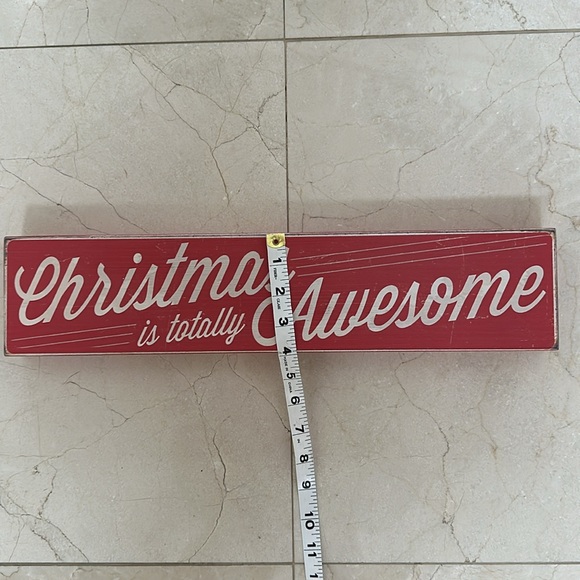 NWT Nordstrom Rack Christmas Plaque - Picture 8 of 8